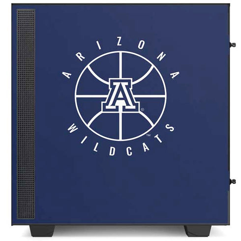 University of Arizona Basketball Mark Blue NZXT H510 Compact ATX Mid-Tower Case Skin