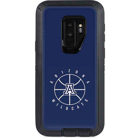 University of Arizona Basketball Mark Blue Otterbox Defender Galaxy Skin