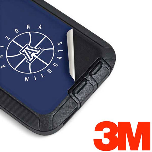 University of Arizona Basketball Mark Blue Otterbox Defender Galaxy Skin