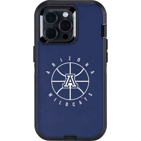 University of Arizona Basketball Mark Blue Otterbox Defender iPhone Skin