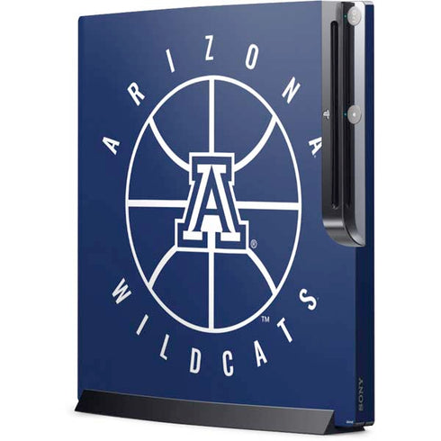 University of Arizona Basketball Mark Blue Playstation 3 & PS3 Slim Skin