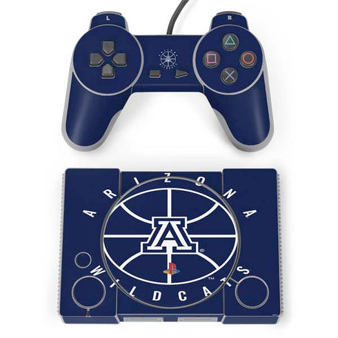 University of Arizona Basketball Mark Blue PlayStation Classic Bundle Skin