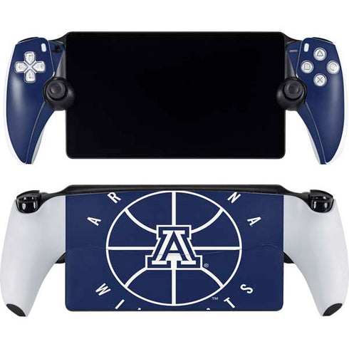 University of Arizona Basketball Mark Blue PlayStation Portal Remote Player Skin