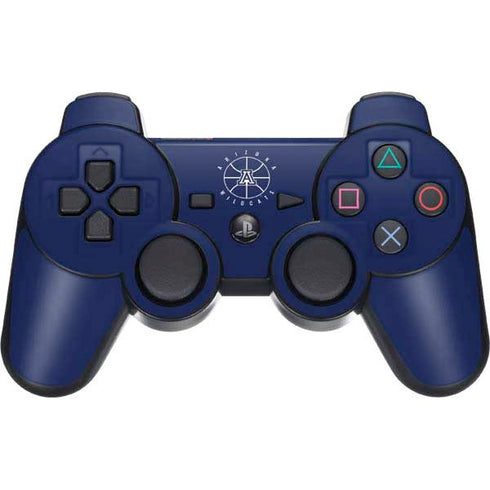 University of Arizona Basketball Mark Blue PS3 Dual Shock wireless controller Skin