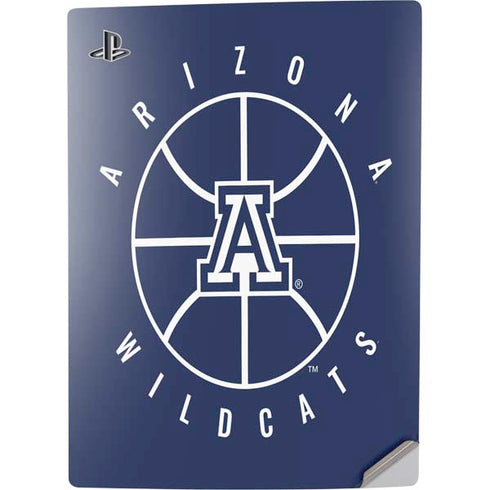 University of Arizona Basketball Mark Blue PS5 Digital Edition Console Skin