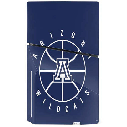 University of Arizona Basketball Mark Blue PS5 Slim Disk Bundle Skin