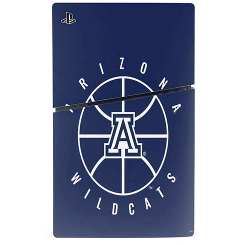 University of Arizona Basketball Mark Blue PS5 Slim Digital Edition Bundle Skin