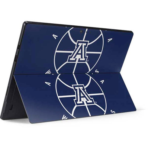 University of Arizona Basketball Mark Blue Surface Pro 6 Skin