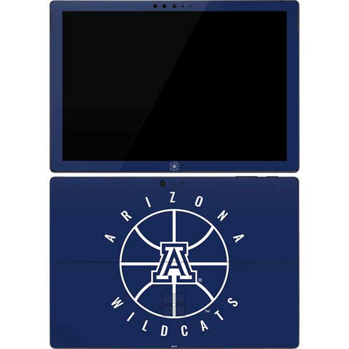 University of Arizona Basketball Mark Blue Surface Pro 7 Skin