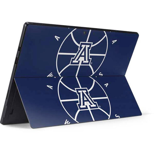 University of Arizona Basketball Mark Blue Surface Pro 7 Skin