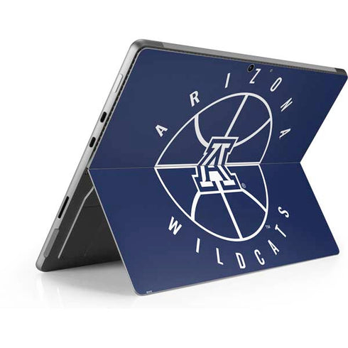University of Arizona Basketball Mark Blue Surface Pro 9 Skin