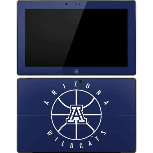 University of Arizona Basketball Mark Blue Surface Pro Tablet Skin