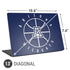 University of Arizona Basketball Mark Blue Universal Laptop 13in (10.6 x 7.6in) Skin
