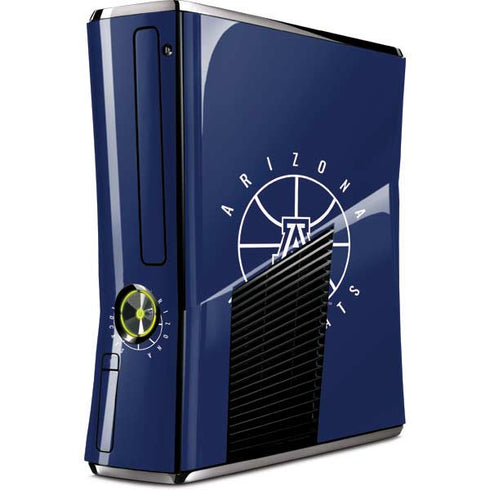 University of Arizona Basketball Mark Blue Xbox 360 Slim (2010) Skin