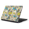 DC Comics Batman Batgirl Vintage Action pose pattern Samsung Chromebook Skin