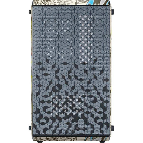 DC Comics Batman Batgirl Vintage Action pose pattern Cooler Master MasterBox Q300L Mini Tower Skin