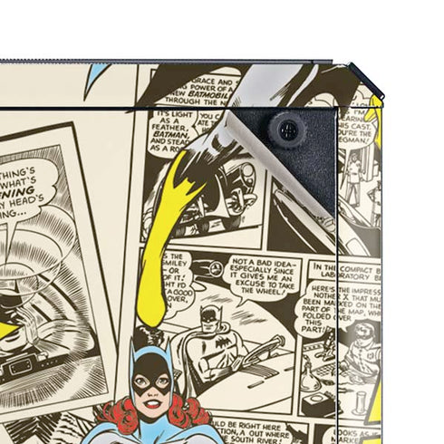 DC Comics Batman Batgirl Vintage Action pose pattern Cooler Master MasterBox Q300L Mini Tower Skin