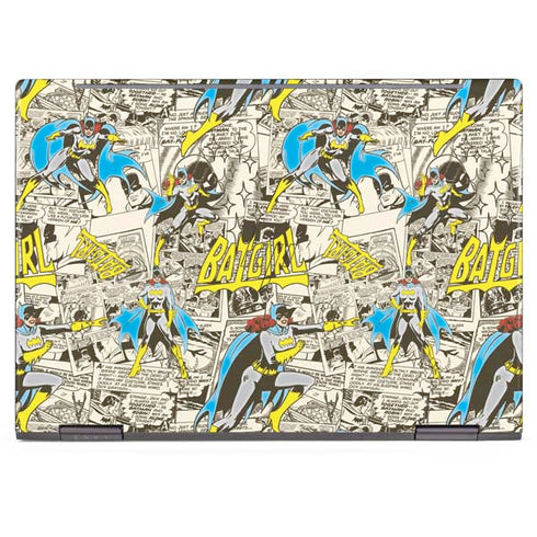 DC Comics Batman Batgirl Vintage Action pose pattern HP Envy Skin