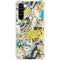 DC Comics Batman Batgirl Vintage Action pose pattern Galaxy A54 5G Clear Case