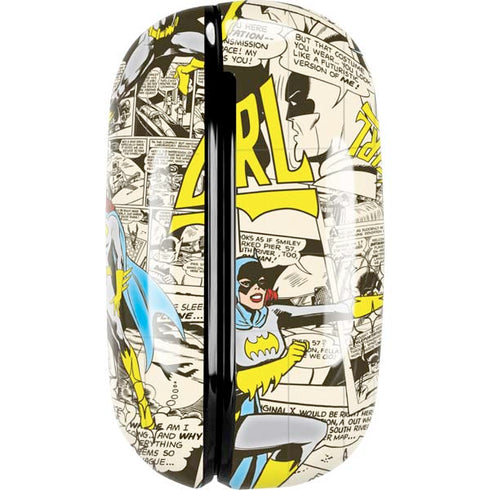 DC Comics Batman Batgirl Vintage Action pose pattern Galaxy Buds Pro Skin