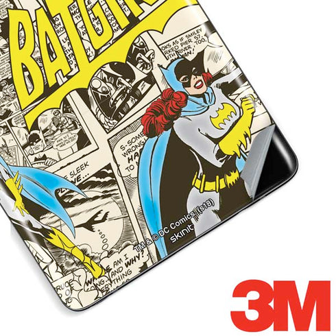 DC Comics Batman Batgirl Vintage Action pose pattern Galaxy Note 8 Skin