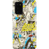 DC Comics Batman Batgirl Vintage Action pose pattern Galaxy Note20 5G Pro Case