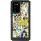 DC Comics Batman Batgirl Vintage Action pose pattern Galaxy Note20 5G Waterproof Case