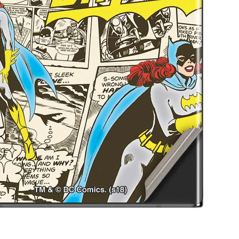 DC Comics Batman Batgirl Vintage Action pose pattern Galaxy Note20 Ultra 5G Skin