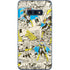 DC Comics Batman Batgirl Vintage Action pose pattern Galaxy S10e Skin