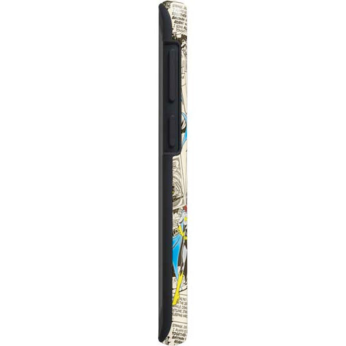 DC Comics Batman Batgirl Vintage Action pose pattern Galaxy S20 Plus Pro Case