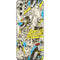 DC Comics Batman Batgirl Vintage Action pose pattern Galaxy S20 Plus Skin