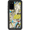 DC Comics Batman Batgirl Vintage Action pose pattern Galaxy S20 Waterproof Case