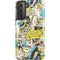 DC Comics Batman Batgirl Vintage Action pose pattern Galaxy S21 5G Pro Case