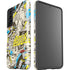 DC Comics Batman Batgirl Vintage Action pose pattern Galaxy S21 5G Pro Case