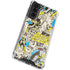 DC Comics Batman Batgirl Vintage Action pose pattern Galaxy S21 Plus 5G Clear Case