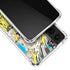 DC Comics Batman Batgirl Vintage Action pose pattern Galaxy S21 Plus 5G Clear Case