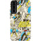 DC Comics Batman Batgirl Vintage Action pose pattern Galaxy S22 Plus Pro Case