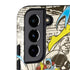 DC Comics Batman Batgirl Vintage Action pose pattern Galaxy S22 Plus Pro Case