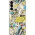 DC Comics Batman Batgirl Vintage Action pose pattern Galaxy S22 Plus Skin