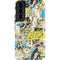 DC Comics Batman Batgirl Vintage Action pose pattern Galaxy S22 Pro Case