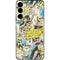 DC Comics Batman Batgirl Vintage Action pose pattern Galaxy S22 Skin
