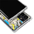 DC Comics Batman Batgirl Vintage Action pose pattern Galaxy S22 Ultra Clear Case