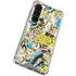 DC Comics Batman Batgirl Vintage Action pose pattern Galaxy S23 Clear Case