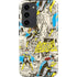 DC Comics Batman Batgirl Vintage Action pose pattern Galaxy S23 Plus Pro Case