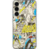 DC Comics Batman Batgirl Vintage Action pose pattern Galaxy S23 Plus Skin