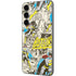 DC Comics Batman Batgirl Vintage Action pose pattern Galaxy S23 Plus Skin