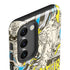 DC Comics Batman Batgirl Vintage Action pose pattern Galaxy S23 Pro Case