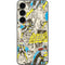 DC Comics Batman Batgirl Vintage Action pose pattern Galaxy S23 Skin