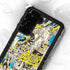 DC Comics Batman Batgirl Vintage Action pose pattern Galaxy S23 Waterproof Case