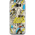 DC Comics Batman Batgirl Vintage Action pose pattern Galaxy S8 Plus Skin